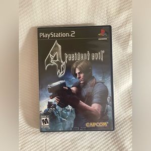 CASE ONLY Resident Evil 4 for PS 2